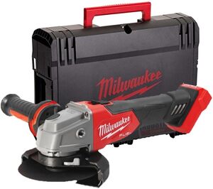 Milwaukee M18 FSAG125X-0X akkukulmahiomakone, FUEL, runko, HD-Box
