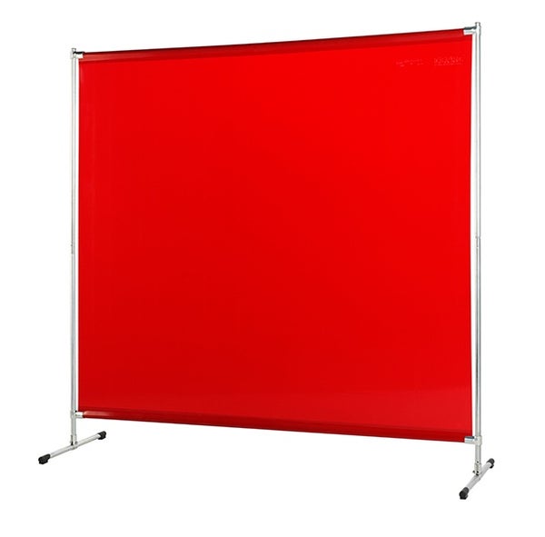 Cepro Gazelle siirrett&auml;v&auml; hitsausverho 1700x2000mm, punainen