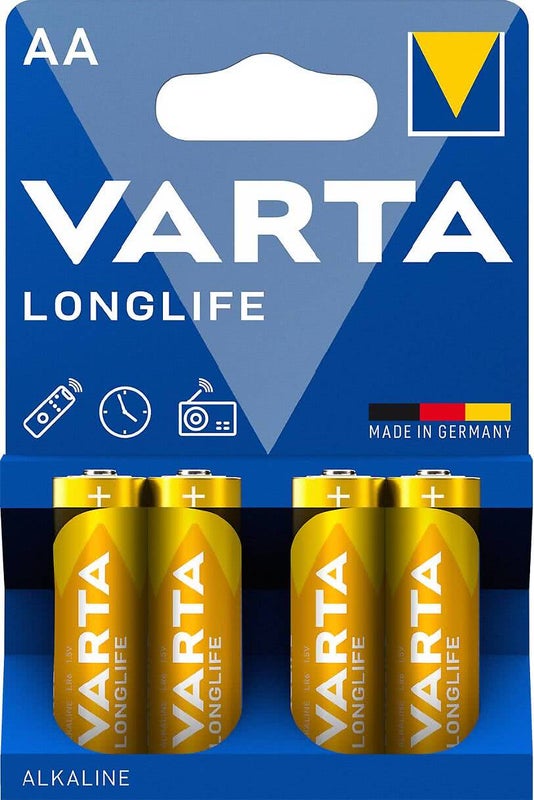 Varta Longlife alkaliparisto, AA, LR06