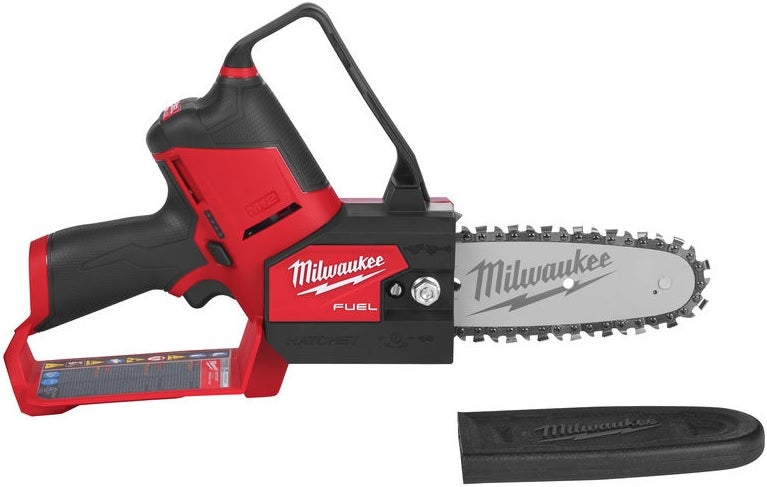 Milwaukee M12 FHS-602X akkuk&auml;ytt&ouml;inen oksasaha paketti, FUEL, sis. akut ja laturin