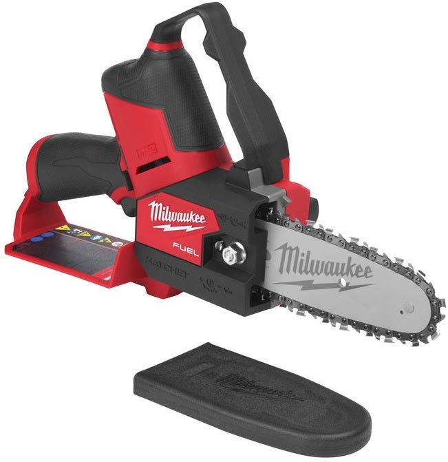 Milwaukee M12 FHS-602X akkuk&auml;ytt&ouml;inen oksasaha paketti, FUEL, sis. akut ja laturin