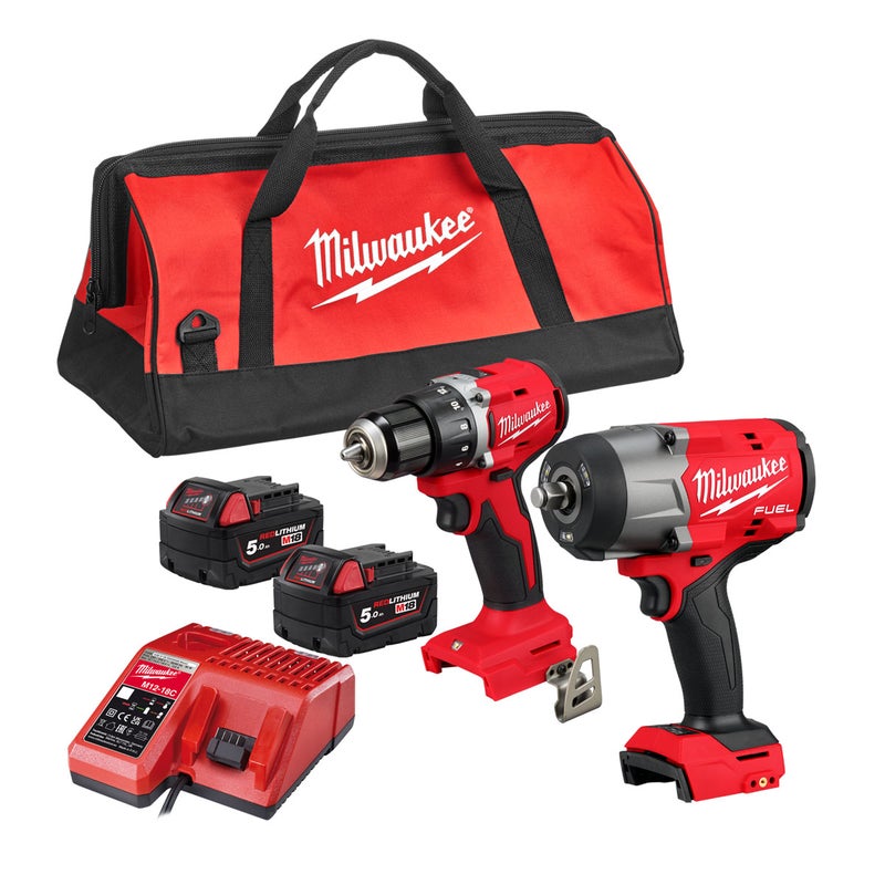 Milwaukee M18 ICPP2G-502C akkukonesarja autohuoltoon