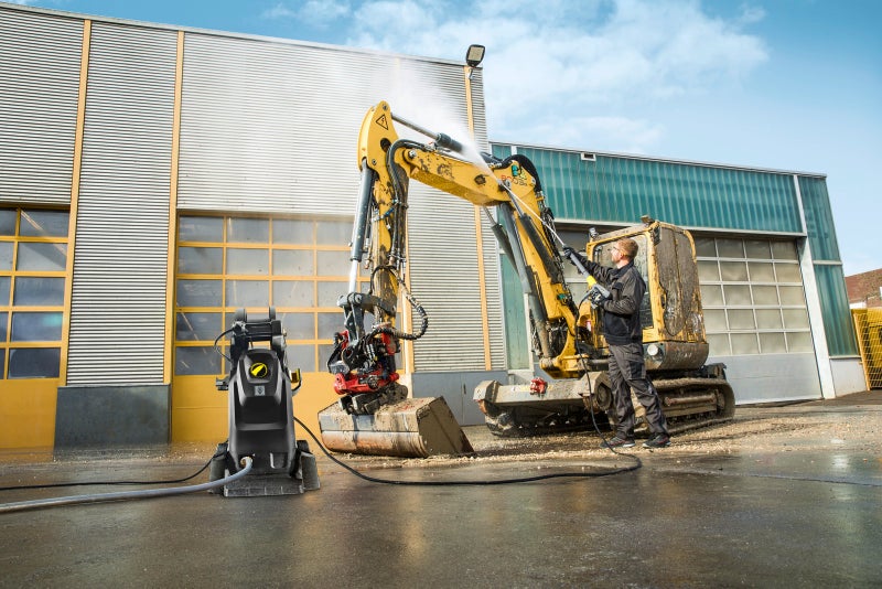 K&auml;rcher HD 8/18-4 MXA eB Foam Plus painepesuri automaattisella letkukelalla, Go!Further