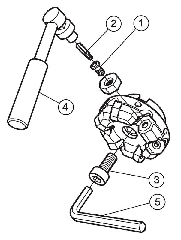 Sandvik Coromant A745-063R25-21H CoroMill® 745 -tasojyrsin