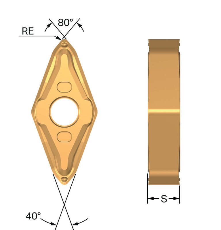 Sandvik Coromant CP-B1208D-L4 2220 CoroTurn® Prime -sorvausterä