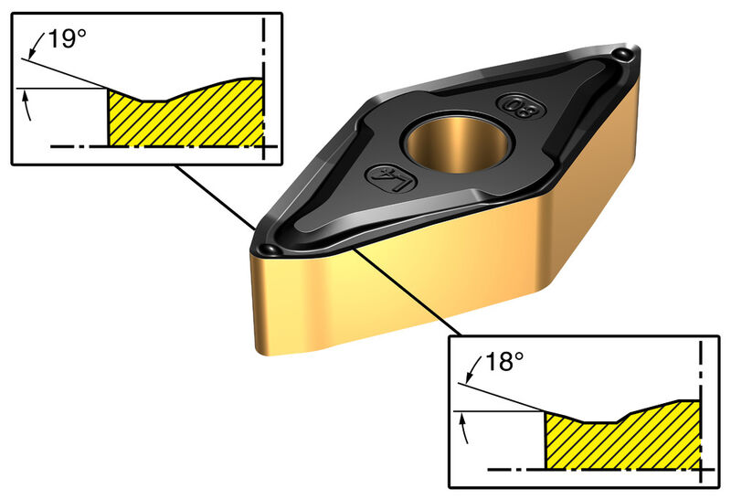 Sandvik Coromant CP-B1208D-L4 2220 CoroTurn® Prime -sorvausterä